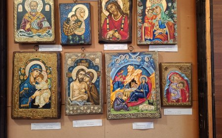 Икони и картини от Ирина и Живко Арнаудови вдъхновяват Шабла