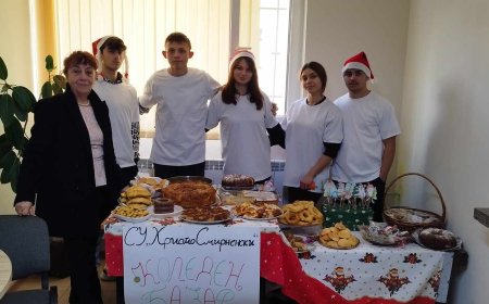 Ученици от Крушари подредиха кулинарен базар за съученици в нужда