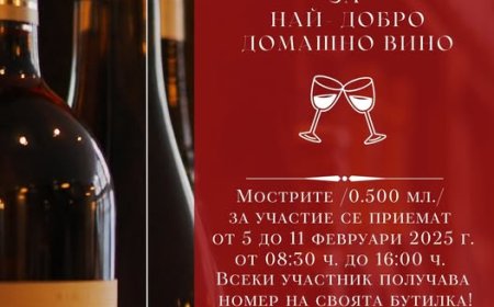 И в Шабла избират най-доброто домашно вино
