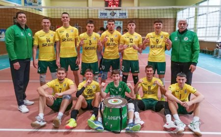 Волейбол: Добруджа 07 с две победи в групата си от държавното за юноши под 20 години