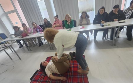 Как да оказват първа помощ се учиха психолози, логопеди и ресурсни учители