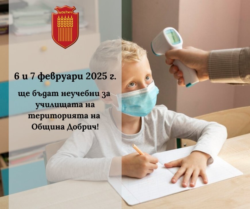 Кметът на Добрич Йордан Йорданов обяви 6 и 7 февруари за неучебни дни