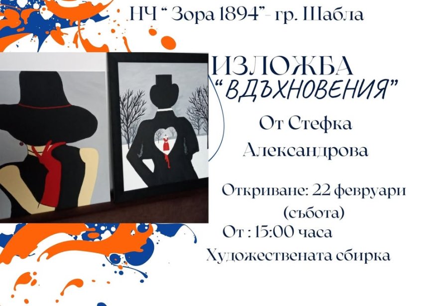 Изложба „Вдъхновения” откриват в Шабла