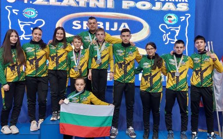 Карате клуб „Добруджа“ с 5 медала от международния турнир „Златен пояс“ в Чачак