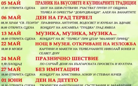 Празници на културата за 50-ти път в Тервел