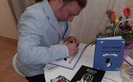Светлин Трендафилов представи новата си книга „Там и Тогава“ в Каварна