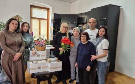 Кметът на Община Добричка Соня Георгиева бе посетена от гости от село Опанец