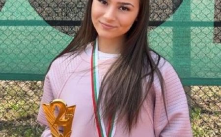 Ренета Дженкова стана трета в Националната ранглиста за девойки до 16 г.