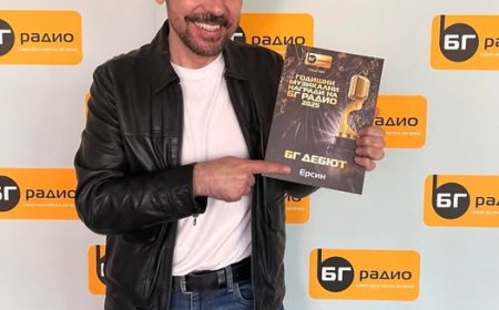 Ерсин Мустафов с номинация в категория „БГ Дебют”  на БГ радио