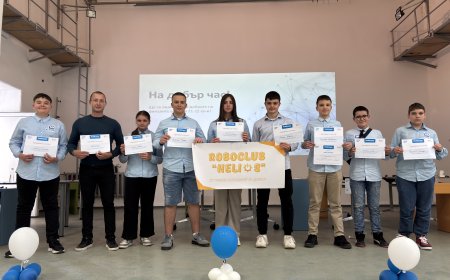 Робоклуб „Хелиос“  с първо място и награда за робо дизайн в Разград
