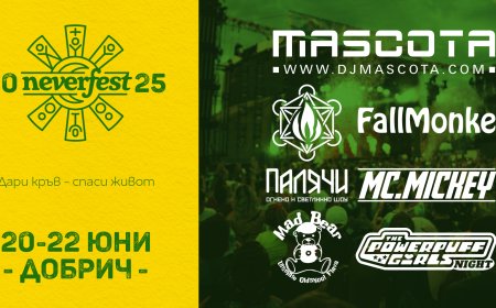 Neverfest поставя началото на лятото с много музика и забавления за малки и големи на скейт-парка в Добрич