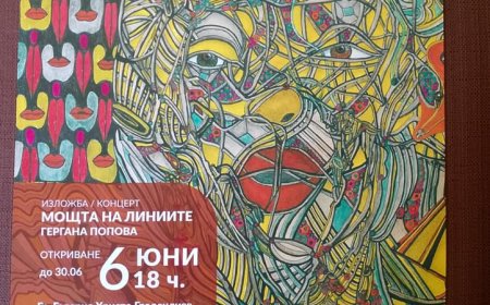 В Каварна откриват изложбата „Мощта на линиите” на Гергана Попова