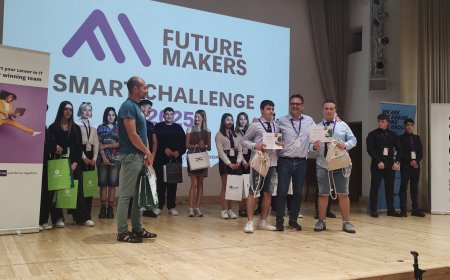 Признание за Робоклуб „Хелиос“ към СУ „Любен Каравелов“ – Добрич на Varna Smart Challenge 2025