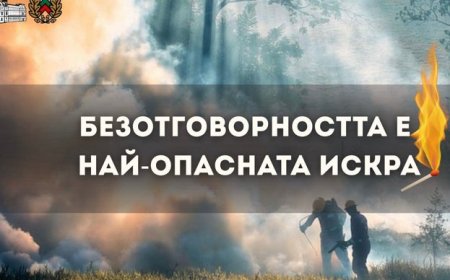 83 горски пожара са възникнали от началото на годината до момента