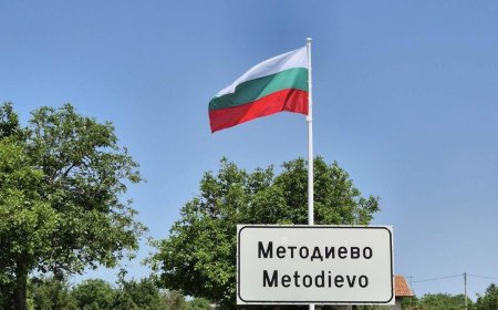 Още в пет населени места в община Добричка са монтирани 9-метрови знамена
