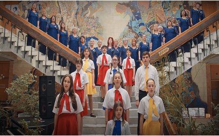 Днес е премиерата на   хоровата композиция „Irish Blessing“ от Мартин Кръстев