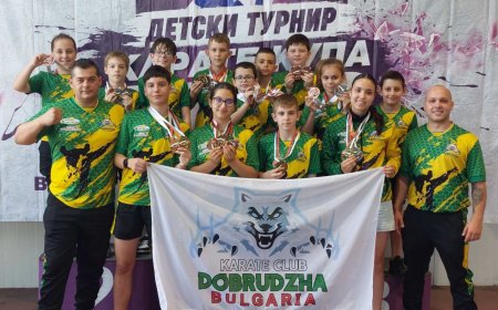 23 медала спечелиха каратеките на карате клуб "Добруджа"