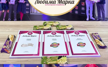 Сладолед „Изида” победител в конкурса „Любима марка”