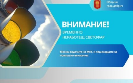 Светофарът на кръстовището на ул. „Сан Стефано“ и ул. „Кирил и Методий“ не работи