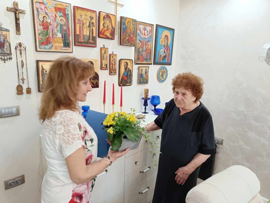 Иванка Желязкова от Добрич празнува 100 – годишен юбилей