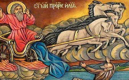 На 20 юли Българската православна църква почита паметта на Свети пророк Илия