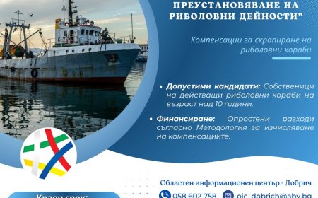 Европейско финансиране за скрапиране на риболовни кораби