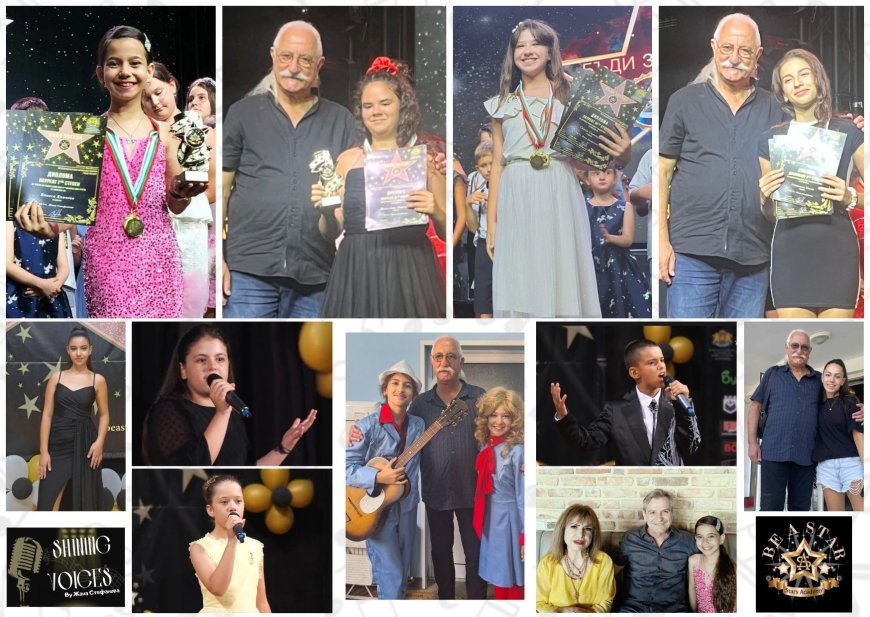 Успех за талантите от "Shining Voices" на конкурса „Бъди звезда“ във Варна