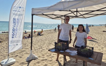 Foodwise патрул посети плажа в Шабла с мисия за намаляване на хранителния отпадък