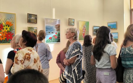 В Каварна откриха  изложба-живопис на д-р Гюняр Мердан