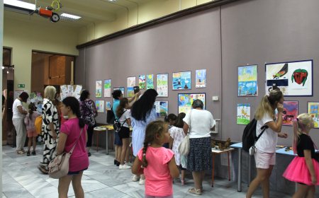 В празник се превърна откриването на изложбата на „Лятна работилница за въображение“ в Художествената галерия