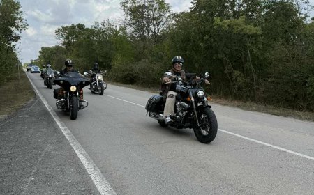 Мотористи от България и Румъния отбелязаха Съединението с общо каране у нас