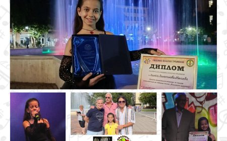 Успешно представяне на Ванеса Кънчева от „Shining Voices“ в конкурса „Полските щурчета“