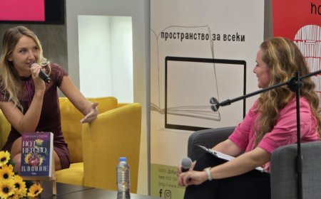 Симона Стоева представи в библиотеката романа си „Под негово влияние“