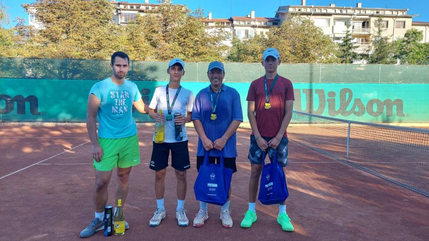 Тенисистите на ТК "ДОБРУДЖА" спечелиха призови места в турнир от веригата SPORTYA