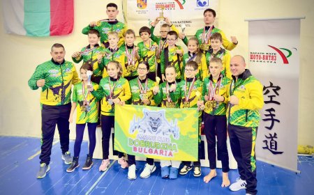 31 медала за КК „Добруджа” от Международната купа по карате „Дръстър”
