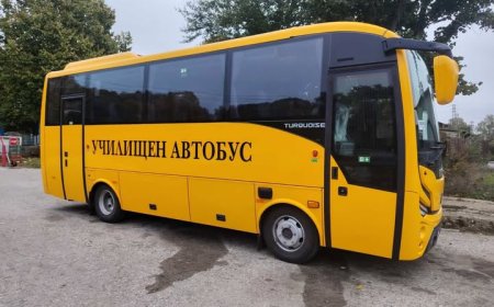 Нов училищен автобус получи община Тервел