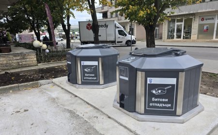 В Каварна монтират вкопани контейнери за събиране на битови отпадъци