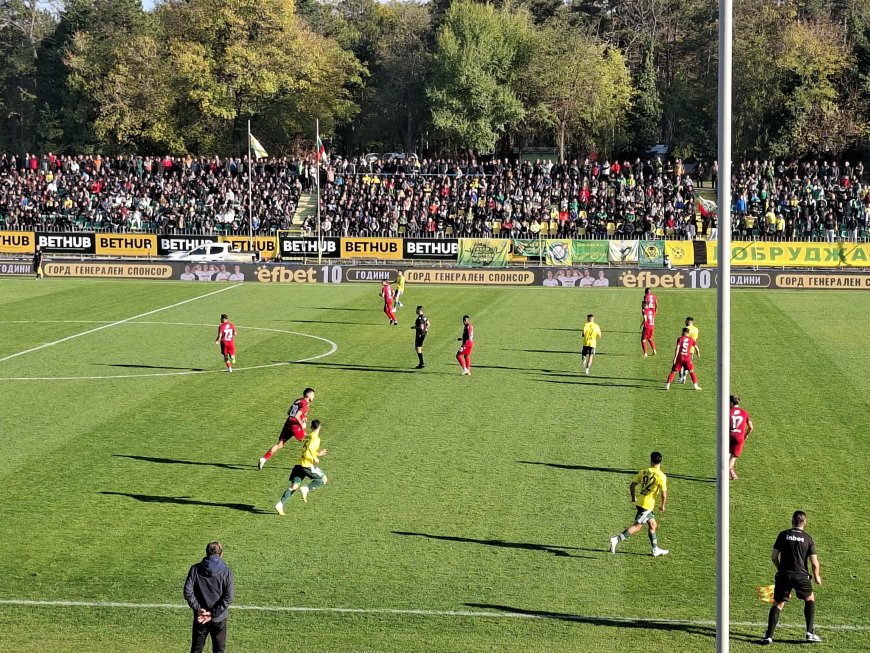 Футбол: Добруджа загуби от ЦСКА с 0:1