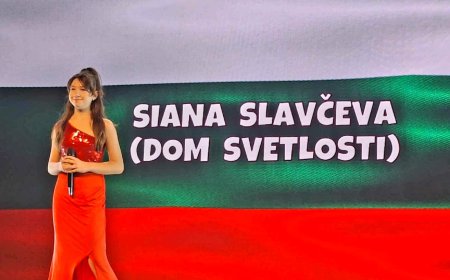 Сиана Славчева с Първа награда на престижен фестивал за песен в Сърбия