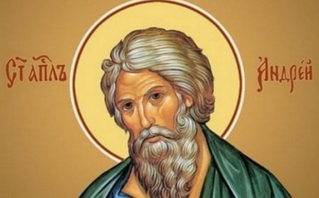 30 ноември: Православната църква почита Св. Андрей Първозвани