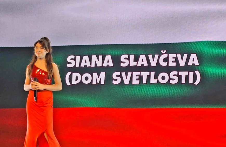Сиана Славчева с Първа награда на престижен фестивал за песен в Сърбия