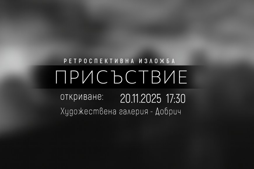 Ретроспективна изложба на Ангел Илиев ще открие Художествената галерия в Добрич
