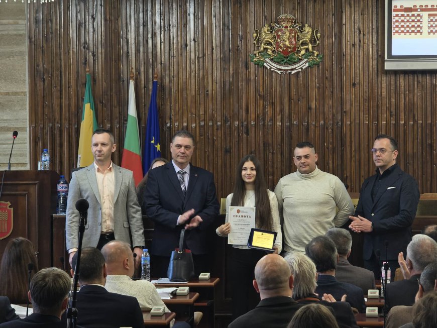Габриела Дончева от КК "Добруджа" е спортист на Добрич за месец отктомври