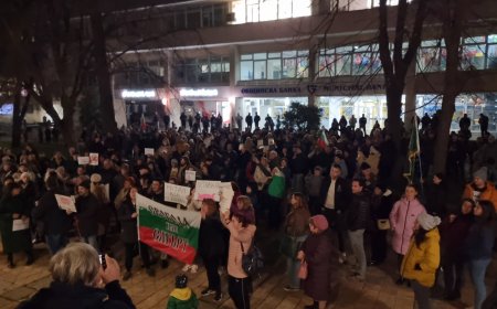 Стотици излязоха на протест в Добрич и поискаха оставки