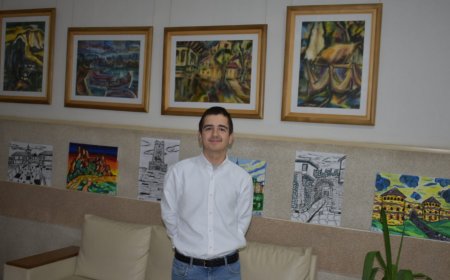 Осмокласникът Димитър Костадинов с втора самостоятелна изложба