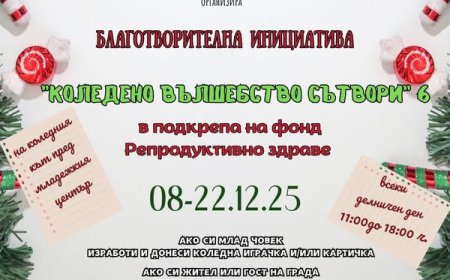 "Коледно вълшебство сътвори" в подкрепа на фонд Репродуктивно здраве