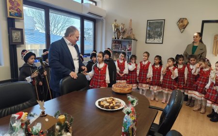 За здраве и берекет наричаха малките коледари в Тервел