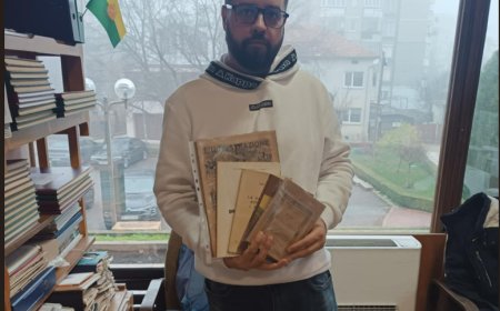 Млад добричлия, който живее в Рим, с дарение за Дом-паметник "Йордан Йовков"