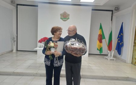 Златна сватба в Обредния дом в Добрич