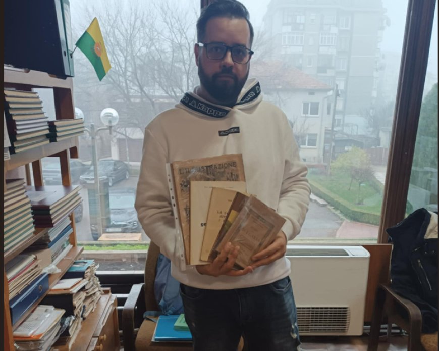 Млад добричлия, който живее в Рим, с дарение за Дом-паметник "Йордан Йовков"